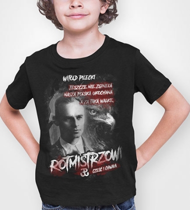 KOSZULKA DZIECIĘCA- ROTMISTRZ WITOLD PILECKI